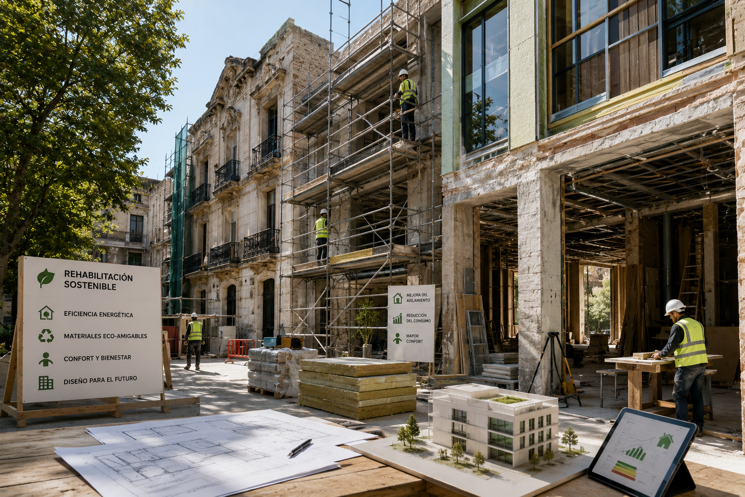 rehabilitación de edificios